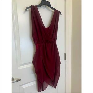 Maroon Dress